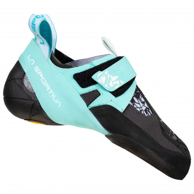 sapatilhas de escalada la sportiva skwama vegan woman carbon/turquoise '25