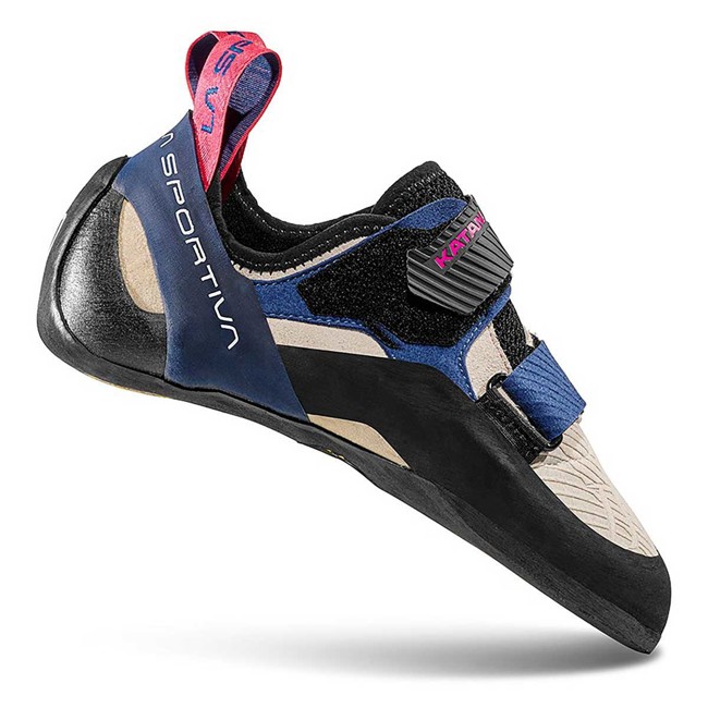sapatilhas de escalada la sportiva katana woman white/storm blue