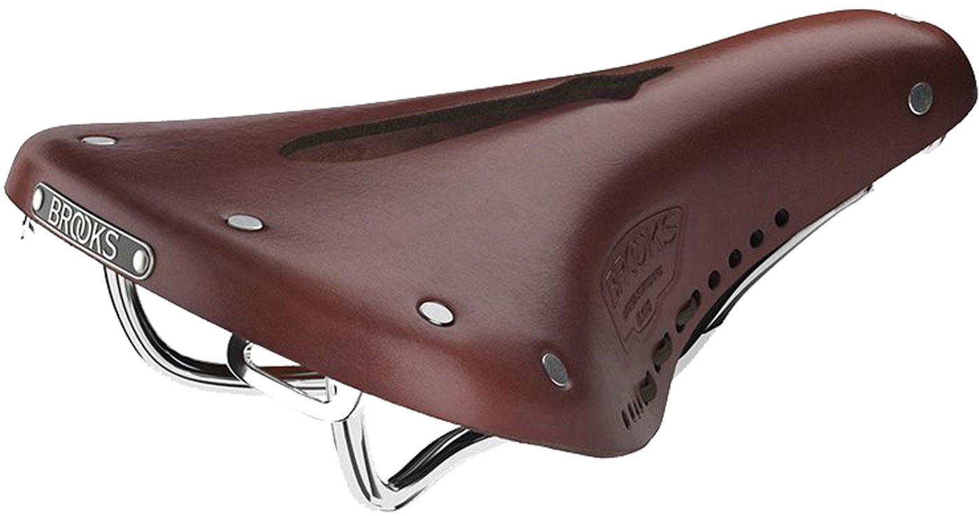 Brooks B17 Short Carved Saddle a. brown