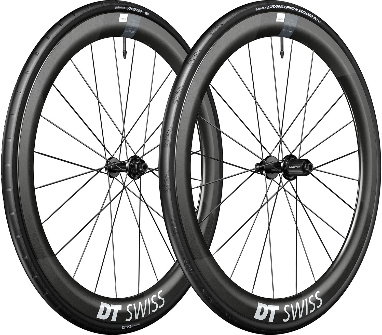 DT Swiss ARC 1400 Dicut® WTS 50 CL Shimano HG Carbon Wheelset