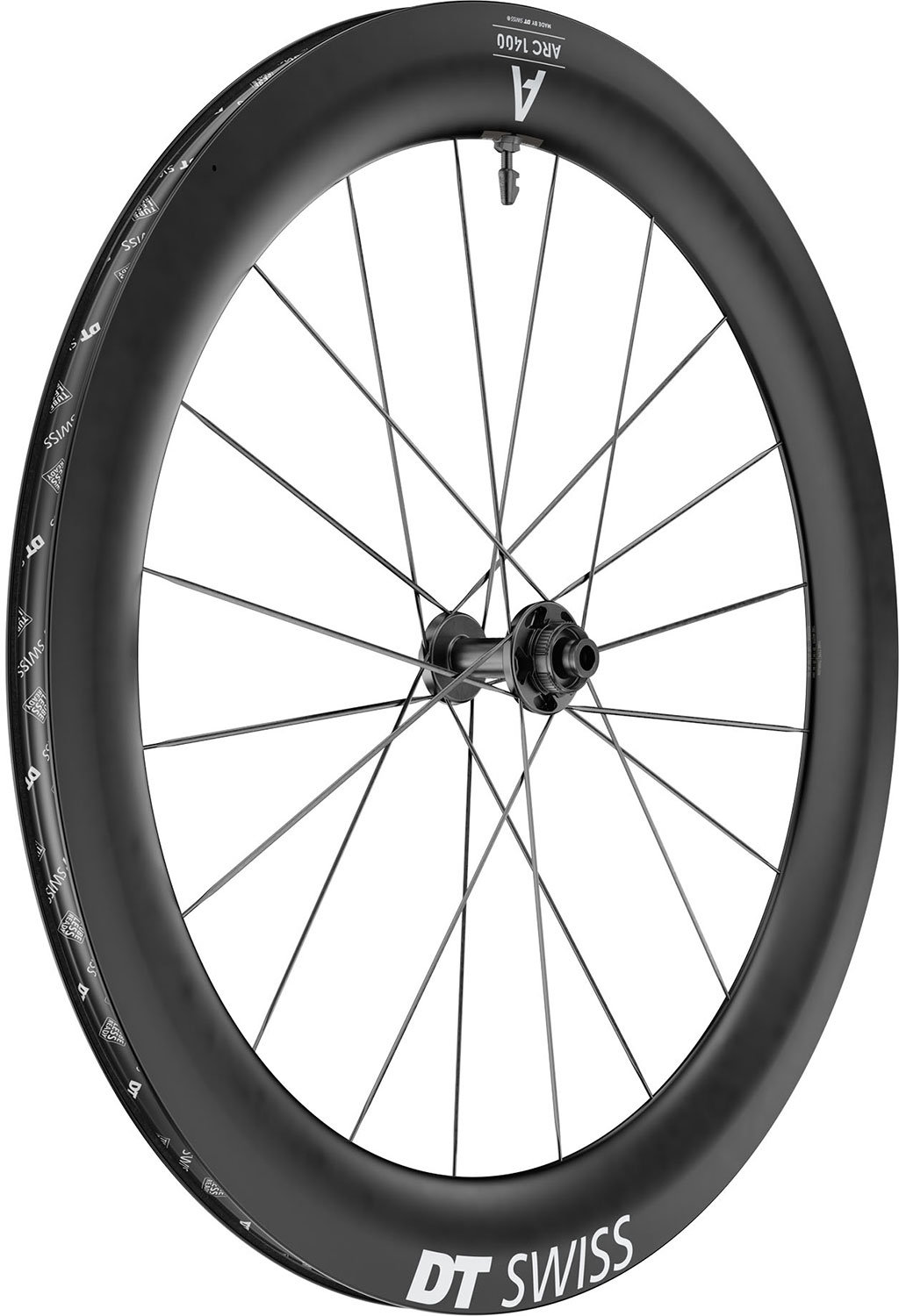 DT Swiss ARC 1400 Dicut® 65 28" Disc CL Carbon Front wheel