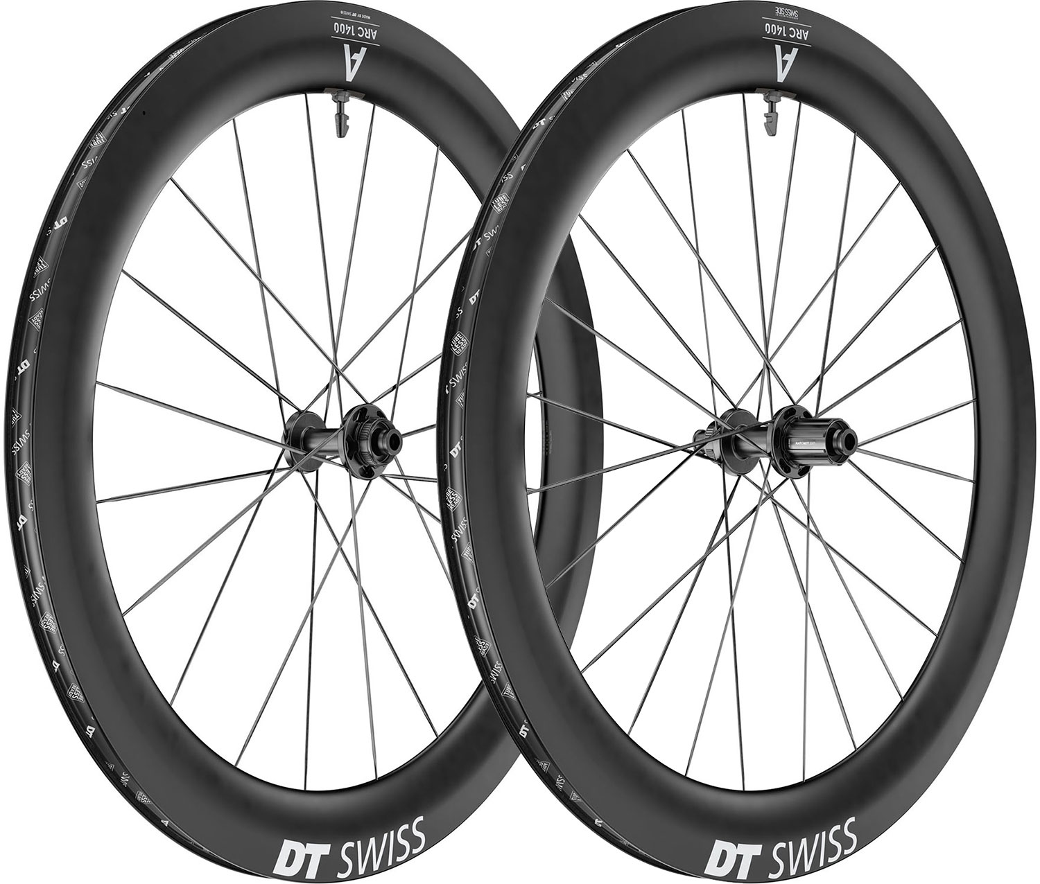 DT Swiss ARC 1400 Dicut® 65 28" Disc CL Shimano HG Carbon Wheelset