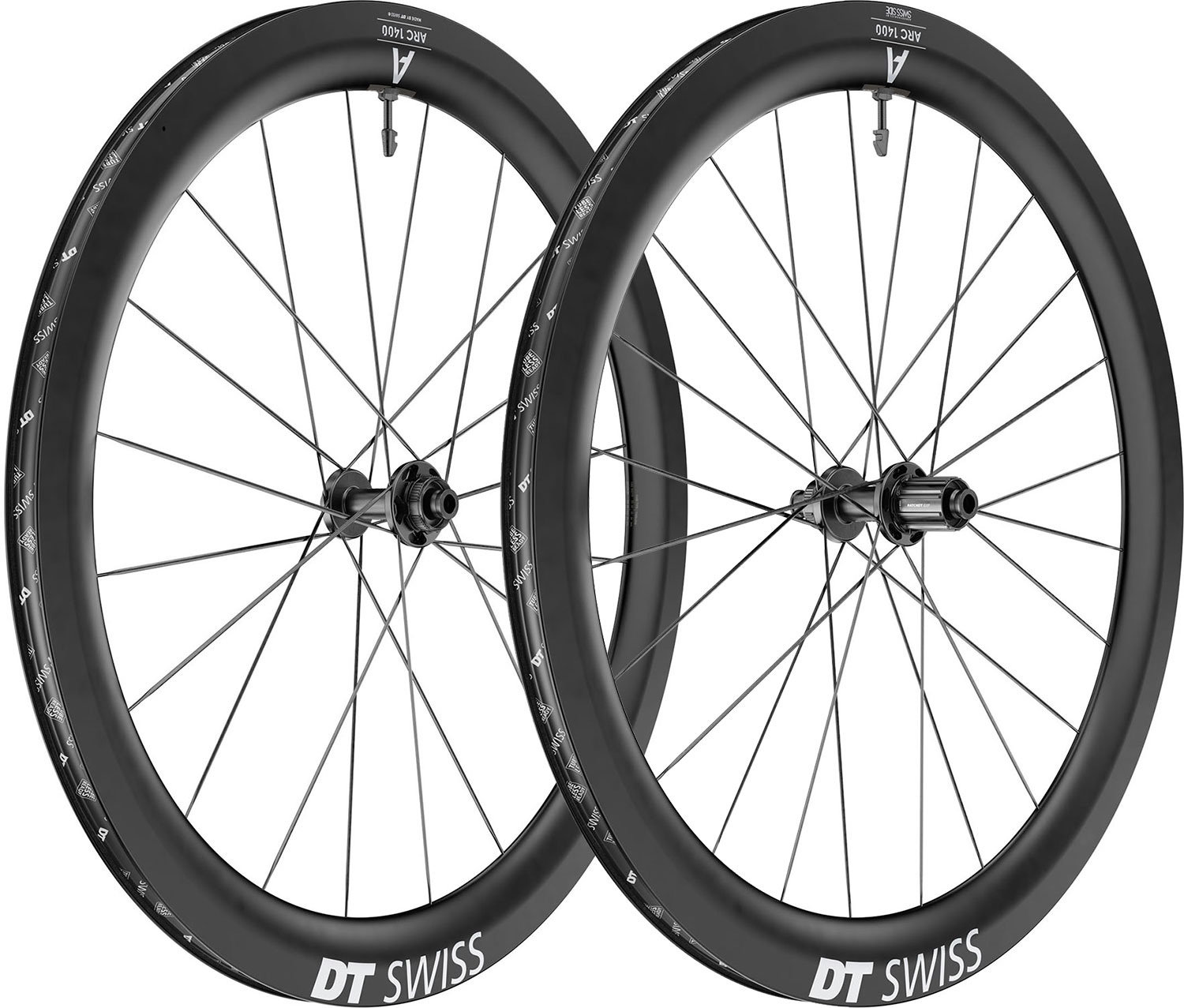 DT Swiss ARC 1400 Dicut® 55 28" Disc CL Shimano HG Carbon Wheelset
