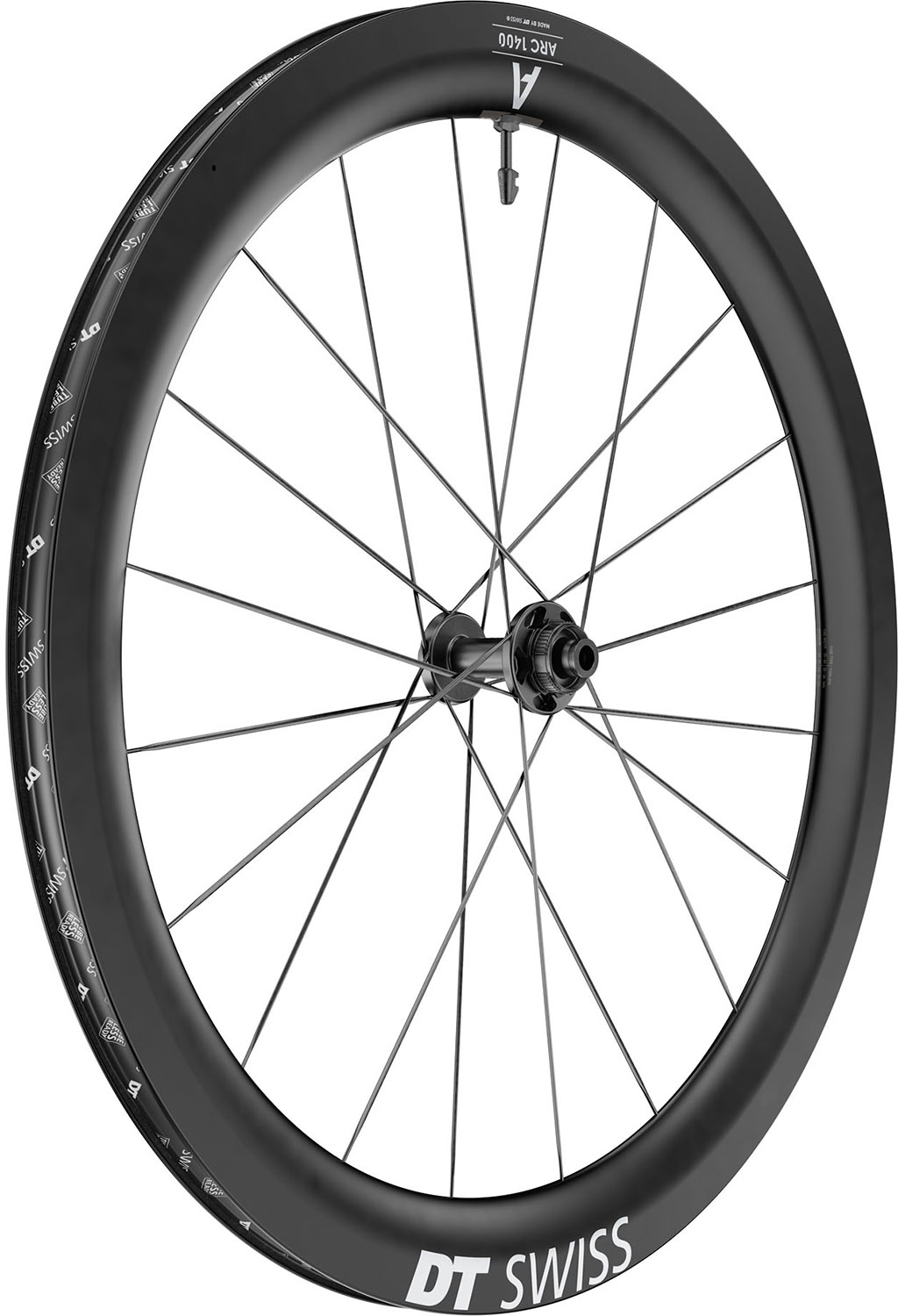 DT Swiss ARC 1400 Dicut® 55 28" Disc CL Carbon Front wheel