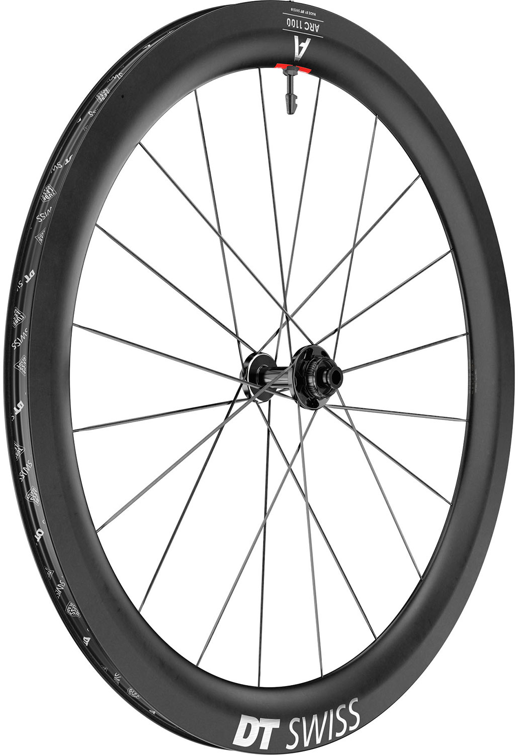 DT Swiss ARC 1100 Dicut® 55 28" Disc CL Carbon Front wheel