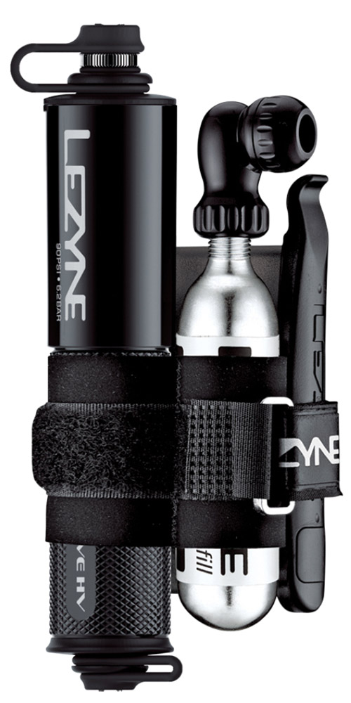 Lezyne CNC Pocket Drive HV Loaded incl Lever Kit 160PSI mini pump