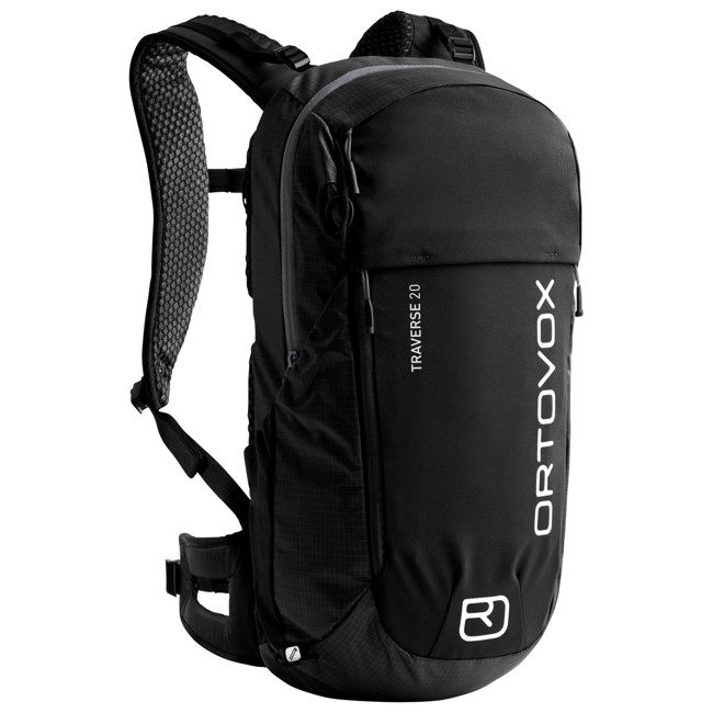 mochila ortovox traverse 20 black raven