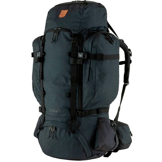 mochila fjällräven kajka 65 coal black m/l