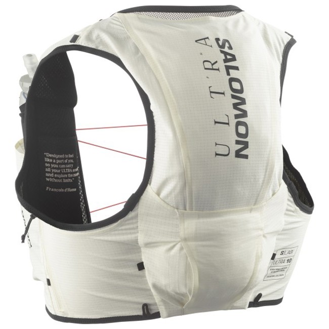 mochila salomon s-lab s/lab ultra 10 set vanilla ice/black
