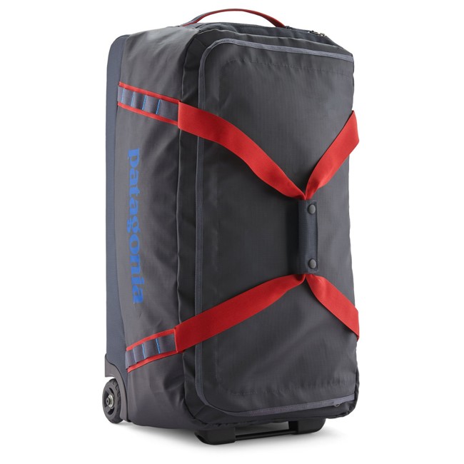 bolsa patagonia wheeled duffel 70l blue/red