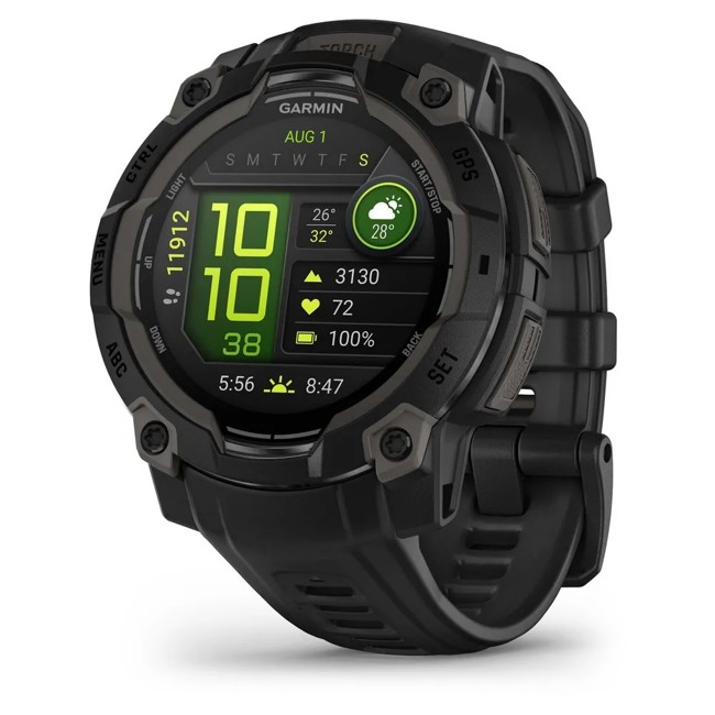 relógio garmin instinct 3 45mm amoled black