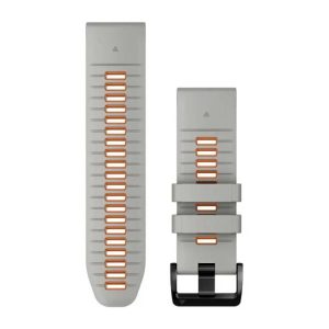 correia garmin quickfit 26mm gris naranja