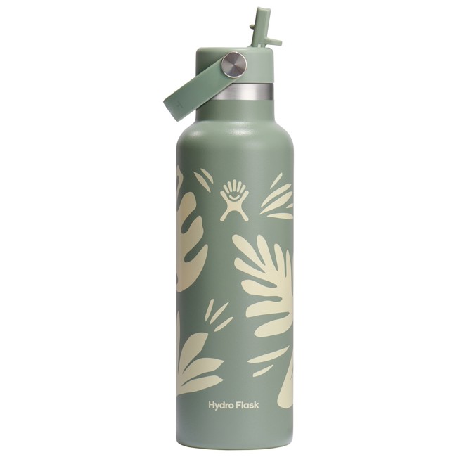 garrafa hydro flask standard flex straw cap botanical