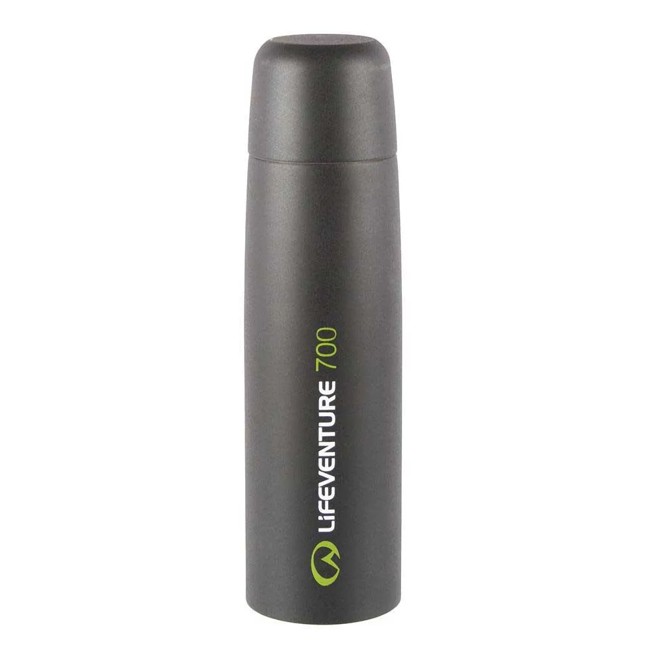 garrafa térmica lifeventure vacuum flask 700 (dark grey)