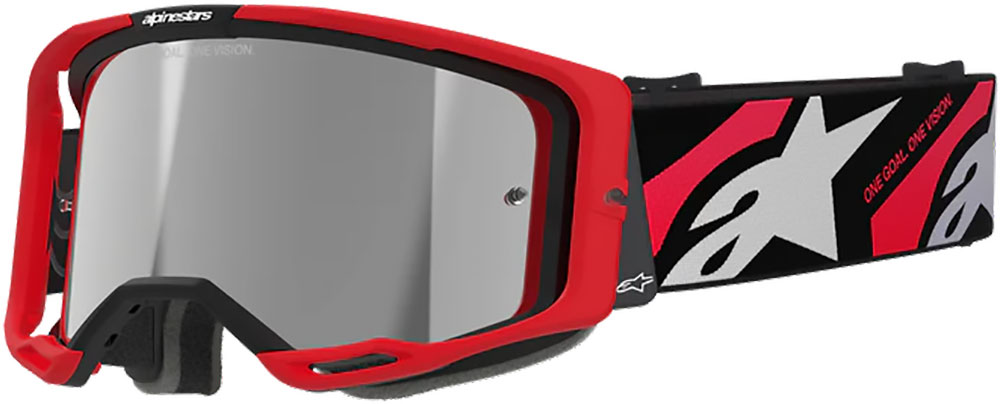 Alpinestars Vision 8 Luar (Mirror Silver) - MTB Goggle