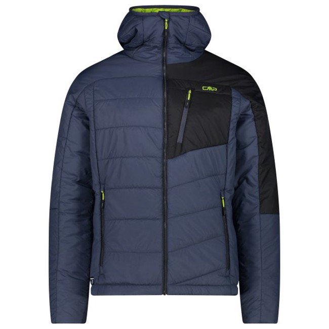 casaco cmp jacket fix hood titanio