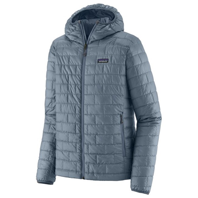 casaco patagonia nano puff hoody utility blue