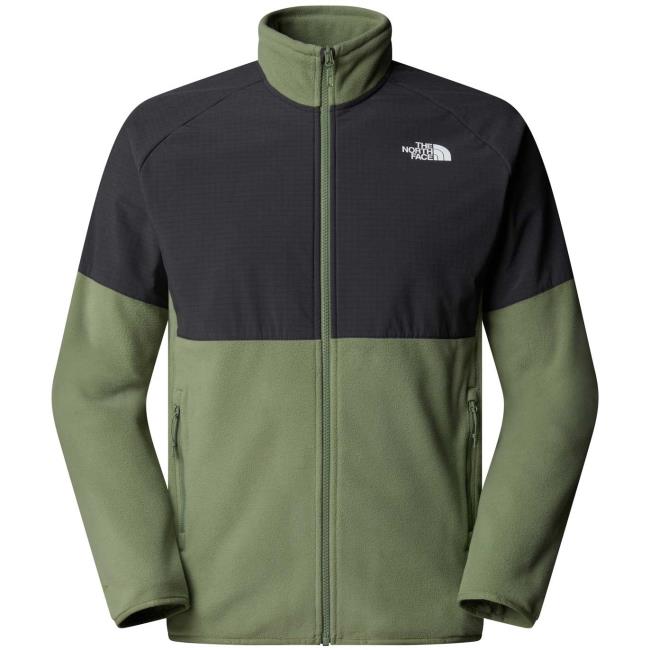 the north face m glacier heavyweight fz bark mist/aspha