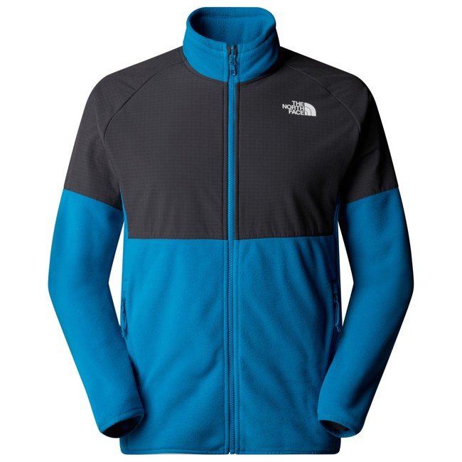 casaco the north face glacier heavyweight fz dusk blue/aspha