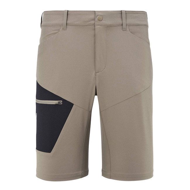 calças millet stretch short iii m dorite/black