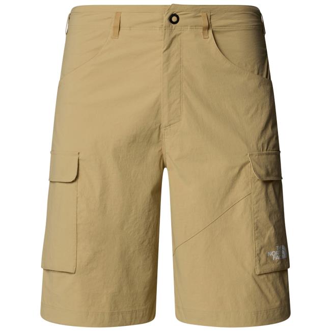 the north face m exploration cargo short khaki stone