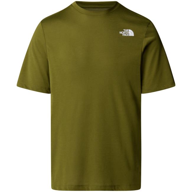 the north face m foundation mountains faces tee forest