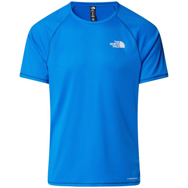 the north face m sunriser s/s hero blue