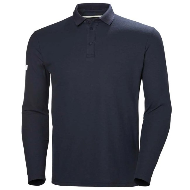 polo helly hansen crewline ls polo navy