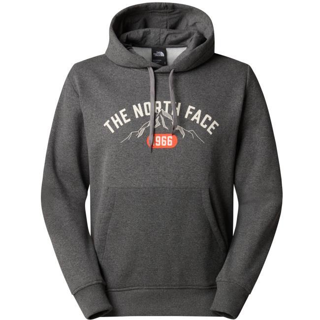 the north face hoodie varsity graphic