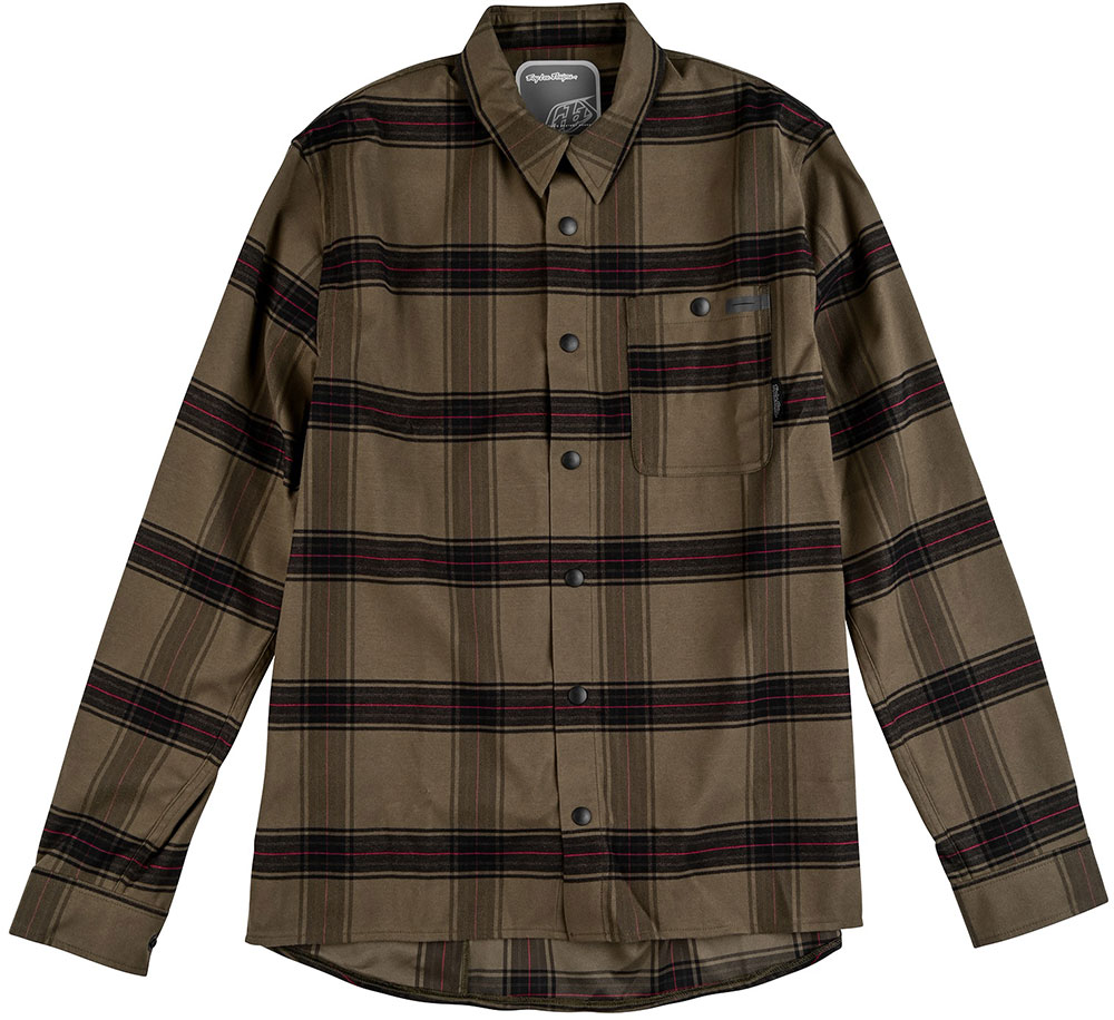 Troy Lee Designs Grind YD Plaid - Kid's Flannel Shirt