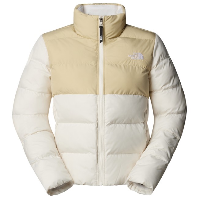 casaco the north face w saikuru gravel/white dune