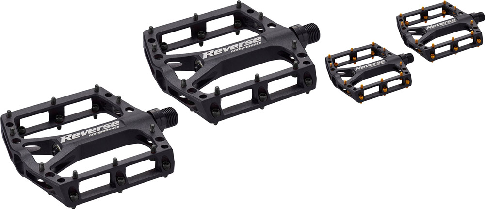 Reverse Components Black ONE Platform Pedals