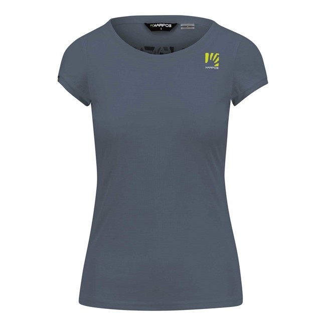 camiseta karpos loma w jersey vintage indigo/black/white