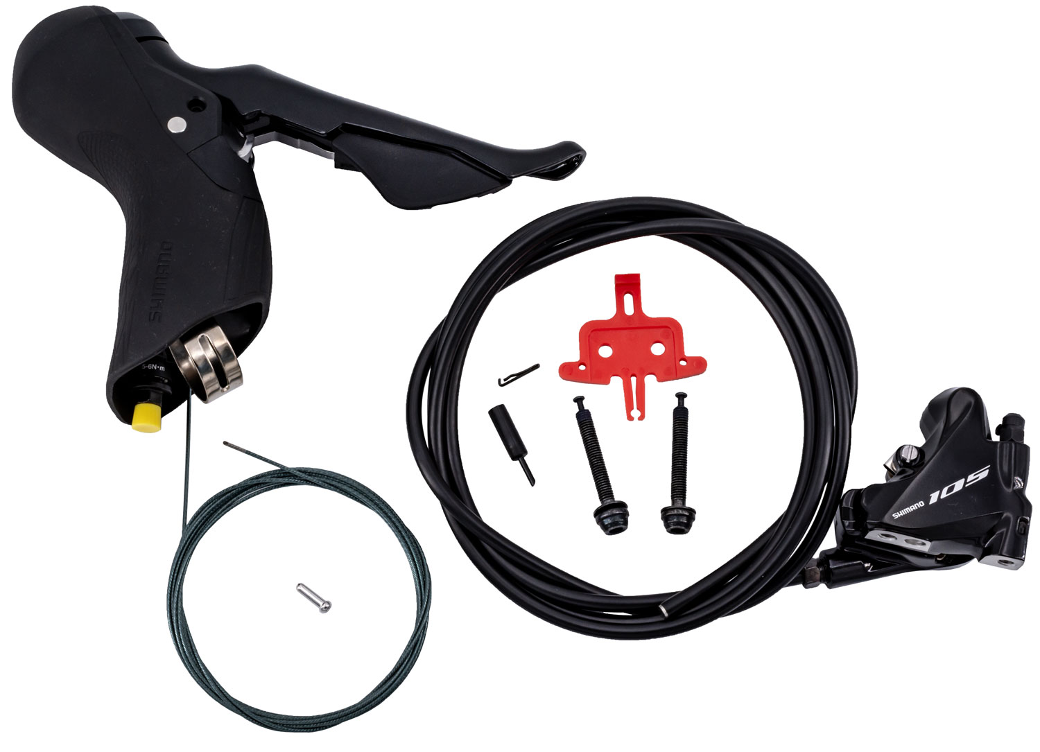 Shimano 105 ST-R7020+BR-R7070 11-speed Rear Disc Brake J-Kit | Flat-Mount (20mm)