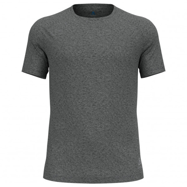 camiseta odlo crew s/s active 365 grey melange