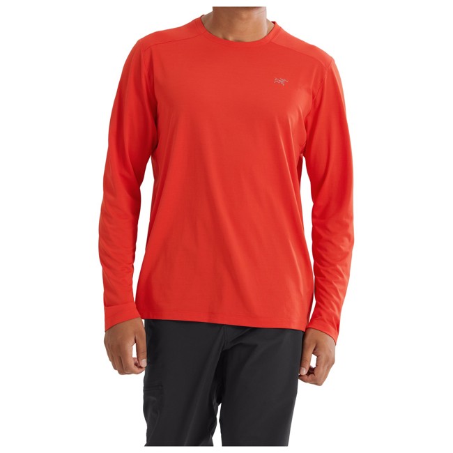 camiseta arc'teryx cormac crew ls m dynasty heather