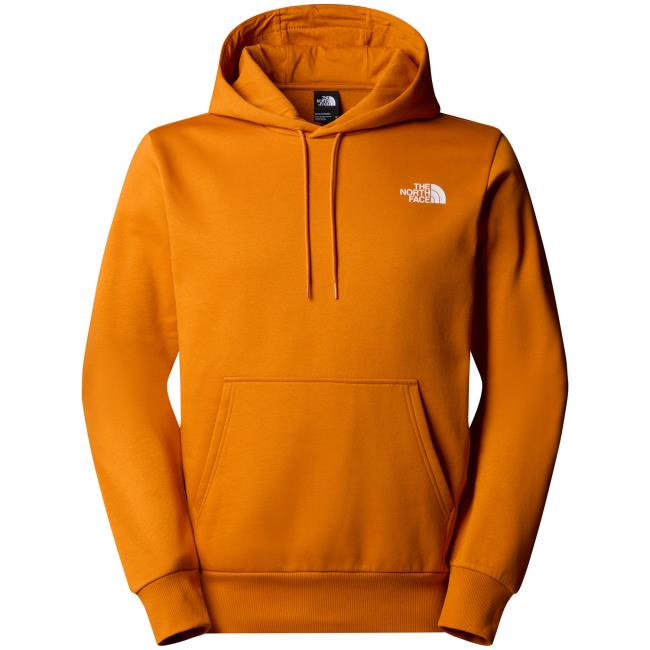 the north face m simple dome ho agate orange