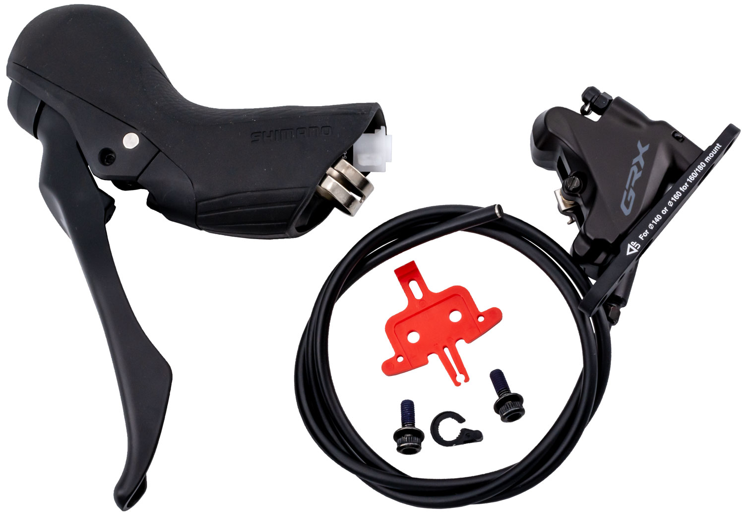 Shimano GRX BL-RX600-L+BR-RX400 Disc Brake 1000mm front