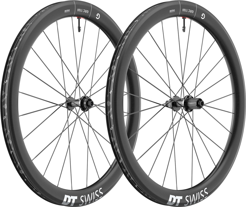 DT Swiss GRC 1100 DICUT® 28" 50mm Disc Wheelset