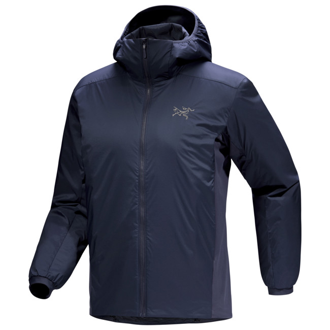 casaco arc'teryx atom hoody m black sapphire