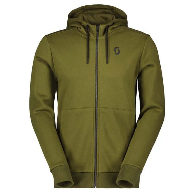 camisola com capuz scott tech warm zip f