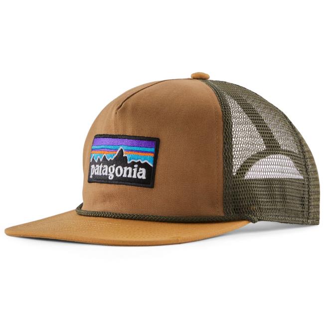 patagonia airfarer cap p-6 logo: deer brown