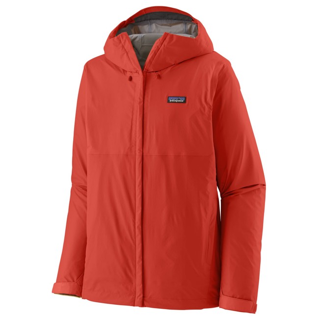 casaco patagonia torrentshell 3l rain jkt amanita red