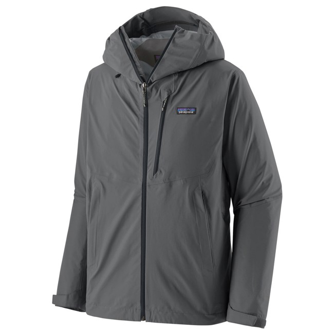 casaco patagonia granite crest rain jkt forge grey w/b