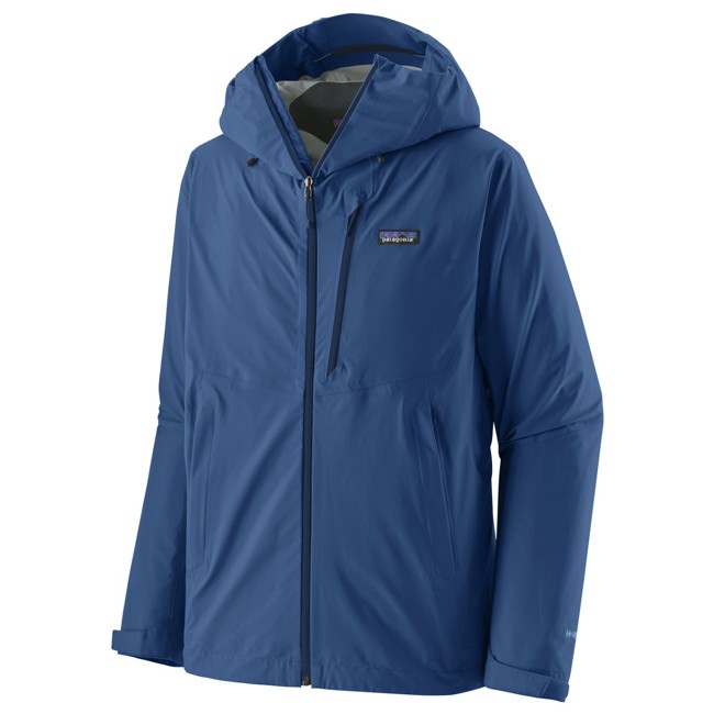 casaco patagonia granite crest rain jkt clement blue
