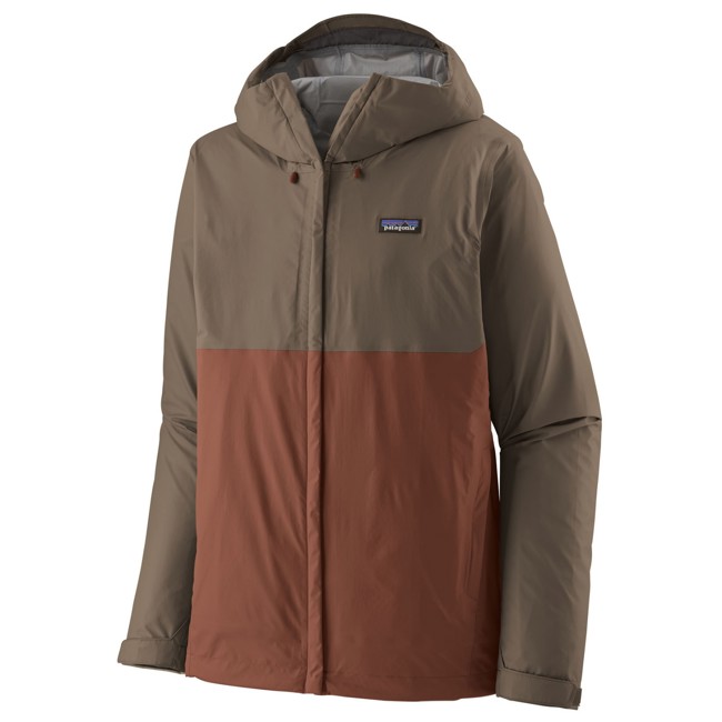 casaco patagonia torrentshell 3l rain jkt marlow brown