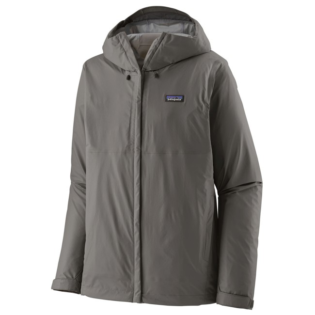 casaco patagonia torrentshell 3l rain jkt noble grey
