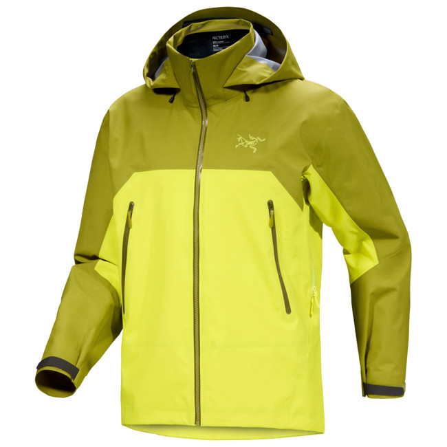 casaco arc'teryx beta ar m olive moss / euphoria