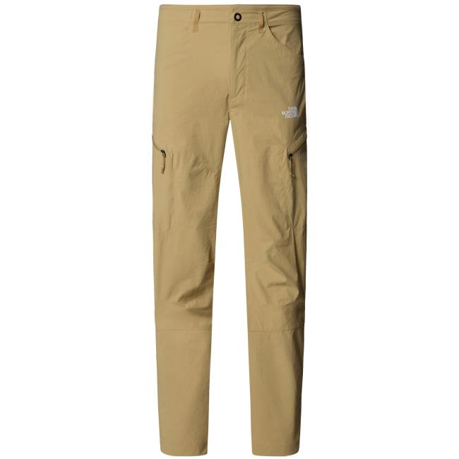 the north face m exploration reg taper pant khaki stone