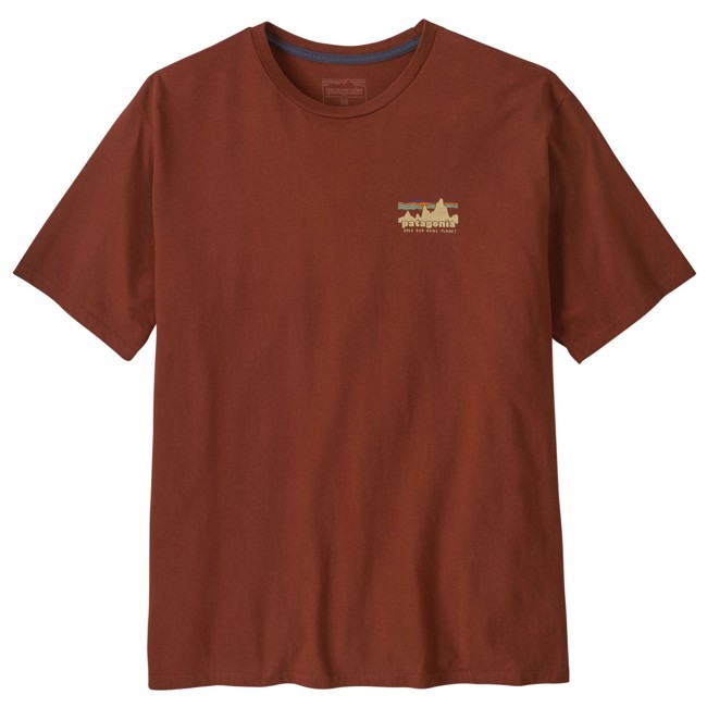 camiseta patagonia 73 skyline organic t-shirt dried vani